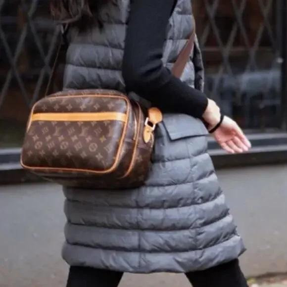 AUTHENTIC LOUIS VUITTON REPORTER PM MESSENGER SHOULDER BAG MONOGRAM SP0064 - Picture 9 of 9